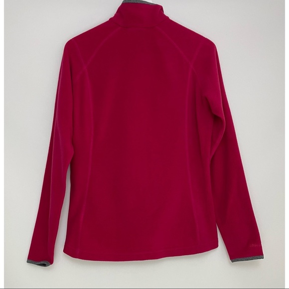 Womens Kathmandu Altica 100 Pink Pullover Fleece 1/4 Zip Jacket Size 14/L? - Picture 4 of 5
